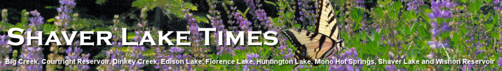 Shaver Lake Times Cover